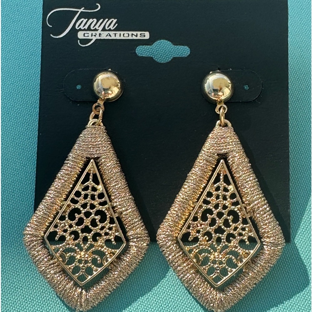 High-End Department Store Designer One of Kind Statement Earrings